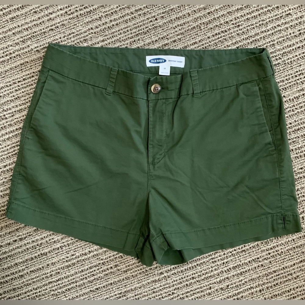 Old Navy Everyday Army/Olive Green Shorts